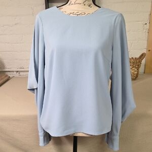 Elegant Light Blue Women's Top PAISIE Sz 12
